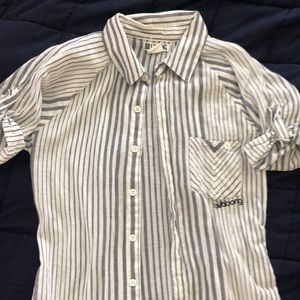 Light cotton striped Billabong button down